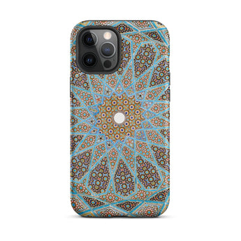 Custodia per iPhone Tomba di Hafez - Soffitto a mosaico di Shiraz, 12 Pro Max / Opaca, Custodie per telefoni, Toby Leon