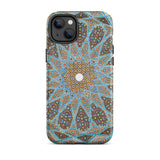 Custodia per iPhone Tomba di Hafez - Soffitto a mosaico di Shiraz, 14 Plus / Opaca, Custodie per telefoni, Toby Leon