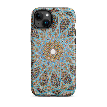 Custodia per iPhone Tomba di Hafez - Soffitto a mosaico di Shiraz, 15 Plus / Opaca, Custodie per telefoni, Toby Leon
