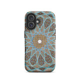 Custodia per iPhone Tomba di Hafez - Soffitto a mosaico di Shiraz, 16 / Opaca, Custodie per telefoni, Toby Leon
