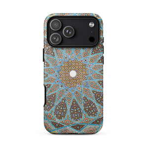Tomb of Hafez - Shiraz Mosaic Ceiling Phone Case, Iphone 17 Pro Max / Matte, Mobile Cases, Toby Leon