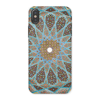 Tomba di Hafez - Custodia Iphone con Soffitto a Mosaico di Shiraz, x / Opaco, Custodie per Cellulari, Toby Leon