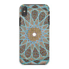 Tomb of Hafez - Shiraz Mosaic Ceiling Iphone Case, Xs / Matte, Intricate Mosaic-patterned Phone Case
