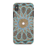 Tomba di Hafez - Custodia Iphone con Soffitto a Mosaico di Shiraz, Xs / Opaco, Custodie per Cellulari, Toby Leon