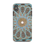 Tomb of Hafez - Shiraz Mosaic Ceiling Phone Case Iphone Xs Max / Matte Intricate Mosaic-patterned Phone Case Shiraz Mosaic Ceiling,