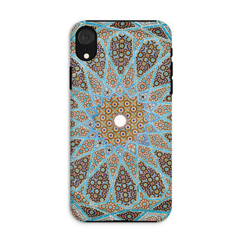 Tomb of Hafez - Shiraz Mosaic Ceiling Phone Case Iphone Xr / Matte Intricate Mosaic-patterned Phone Case Shiraz Mosaic Ceiling, Forgotten