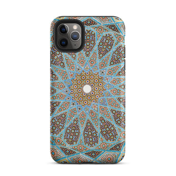 Tomb of Hafez - Shiraz Mosaic Ceiling Phone Case Iphone 11 Pro Max / Matte Patterned Smartphone Case Shiraz Mosaic Ceiling, Forgotten