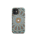 Tomb of Hafez - Shiraz Mosaic Ceiling Phone Case Iphone 12 Mini / Matte Intricate Patterned Phone Case Shiraz Mosaic Ceiling, Forgotten