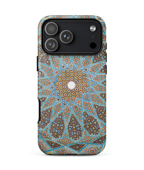 Iphone 17 Pro Max / Matte Tomb of Hafez - Shiraz Mosaic Ceiling Phone Case, Forgotten Alphabets