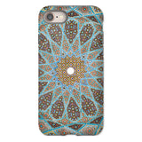 Tomb of Hafez - Shiraz Mosaic Ceiling Phone Case Iphone 8 / Matte Intricate Mosaic-patterned Phone Case Shiraz Mosaic Ceiling, Forgotten