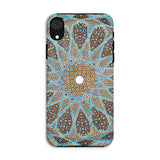 Tomb of Hafez - Shiraz Mosaic Ceiling Phone Case Iphone Xr / Matte Intricate Mosaic-patterned Phone Case Shiraz Mosaic Ceiling, Forgotten