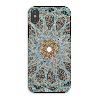 Tomb of Hafez - Shiraz Mosaic Ceiling Phone Case Iphone Xs / Matte Intricate Mosaic-patterned Phone Case Shiraz Mosaic Ceiling, Forgotten
