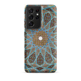 Tomb of Hafez - Shiraz Mosaic Ceiling Phone Case, Samsung Galaxy S21 Ultra / Matte, Mobile Cases, Toby Leon