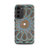 Tomb of Hafez - Shiraz Mosaic Ceiling Phone Case, Samsung Galaxy S23 Plus / Matte, Mobile Cases, Toby Leon