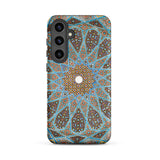 Tomb of Hafez - Shiraz Mosaic Ceiling Phone Case, Samsung Galaxy S24 Plus / Matte, Mobile Cases, Toby Leon