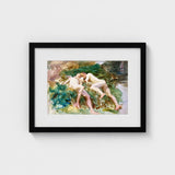 Tommies Bathing - John Singer Sargent Art Print / Canvas, Prints