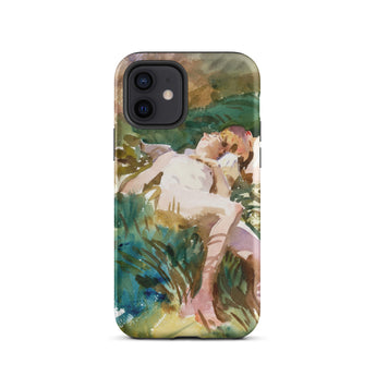 Tommies Bathing 2 - John Singer Sargent Phone Case, Iphone 12 / Matte, Mobile Cases, Toby Leon