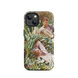 Custodia per iPhone Tommies Bathing - John Singer Sargent, 14 / Opaca, Custodie per telefoni cellulari, Toby Leon