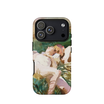 Tommies Bathing 2 - John Singer Sargent Phone Case, Iphone 17 Pro / Matte, Mobile Cases, Toby Leon