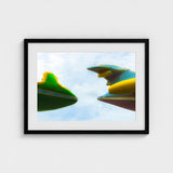 Top and Tail - Jet Plane Carnival Ride Print / Canvas Giclée, Waking Dream Prints