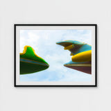 Top and Tail - Jet Plane Carnival Ride Print / Canvas Giclée, Waking Dream Prints