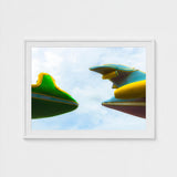 Top and Tail - Jet Plane Carnival Ride Print / Canvas Giclée, Waking Dream Prints