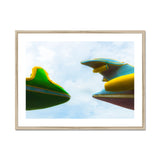 Top and Tail Giclée Print, Framed Amusement Park Ride Elements