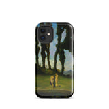 After the Bath - Charles Walter Stetson Phone Case Mobile Cases Black Phone Case Printed Reproduction Painting Two Sisters Walter Stetson