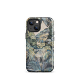 Trees in Bird Garden Iver Heath - Paul Nash Phone Case Mobile Cases Rugged Phone Case Detailed Painterly Landscape Design Muted Nash’s