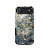 Trees in Bird Garden Iver Heath - Paul Nash Phone Case Mobile Cases Rugged Phone Case Detailed Painterly Landscape Design Muted Nash’s