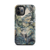 Trees in Bird Garden Iver Heath - Paul Nash Phone Case Mobile Cases Phone Case Detailed Painterly Landscape Design Muted Greens Nash’s