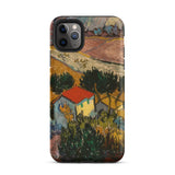 Landscape with House - Vincent Van Gogh Phone Case Iphone 11 Pro Max / Matte Artistic Phone Case Gogh’s Brushwork, Vincent Gogh, Gogh Iphone