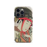 Yoshiwara Suzume - Utamaro Ukiyo-e Phone Case Iphone 13 Pro / Matte Iphone Case Japanese Art Utamaro Kitagawa, Kitagawa’s Ukiyo-e