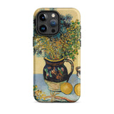 Still Life - Vincent Van Gogh Phone Case Iphone 15 Pro Max / Matte Artistic Phone Case Vincent Gogh, Gogh Iphone Case, Vibrant World