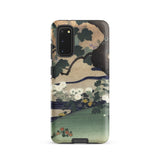 Tree and Chrysanthemums - Kogyo Tsukioka Phone Case, Samsung Galaxy S20 / Matte, Mobile Cases, Toby Leon