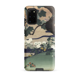 Tree and Chrysanthemums - Kogyo Tsukioka Phone Case, Samsung Galaxy S20 Plus / Matte, Mobile Cases, Toby Leon