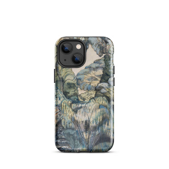 Trees in Bird Garden Iver Heath - Paul Nash Phone Case, Iphone 13 Mini / Gloss, Mobile Cases, Toby Leon