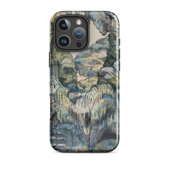 Trees in Bird Garden Iver Heath - Paul Nash Phone Case, Iphone 16 Pro Max / Gloss, Mobile Cases, Toby Leon