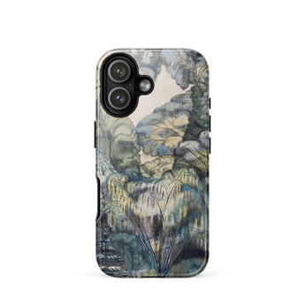 Trees in Bird Garden Iver Heath - Paul Nash Phone Case, Iphone 17 / Gloss, Mobile Cases, Toby Leon