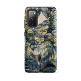Trees in Bird Garden Iver Heath - Paul Nash Phone Case Samsung Galaxy S20 Fe / Matte Phone Case Detailed Impressionistic Landscape Painting