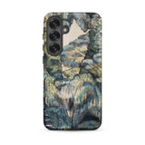 Trees in Bird Garden Iver Heath - Paul Nash Phone Case Samsung Galaxy S25 Plus / Matte Phone Case Detailed Painterly Landscape Design Muted
