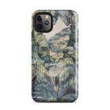 Trees in Bird Garden Iver Heath - Paul Nash Phone Case Iphone 11 Pro Max / Gloss Rugged Phone Case Detailed Watercolor-style Landscape