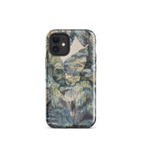 Trees in Bird Garden Iver Heath - Paul Nash Phone Case Iphone 12 Mini / Gloss Rugged Phone Case Detailed Watercolor-style Landscape Muted