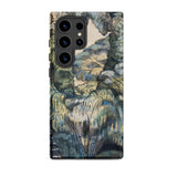 Trees in Bird Garden Iver Heath - Paul Nash Phone Case Samsung Galaxy S24 Ultra / Matte Sleek Black Phone Case Detailed Impressionistic