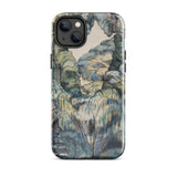 Trees in Bird Garden Iver Heath - Paul Nash Phone Case Iphone 14 Plus / Gloss Sleek Phone Case Detailed Vintage-style Landscape