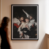 Trinity - Unheilige schwule Heilige Kunstdruck / Leinwand, Posterdrucke & visuelle Kunstwerke, Toby Leon
