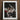 White-framed Art Print Dramatic Chiaroscuro-style Painting Three Figures Unholy Gay Saints, Stitching
