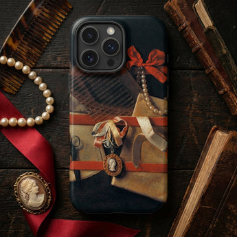 Tromp-l’oeil Still-life - Hoogstraeten Phone Case, Mobile Cases, Toby Leon