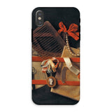 Tromp-l’oeil Still-life - Hoogstraeten Phone Case, Iphone Xs / Matte, Mobile Cases, Toby Leon