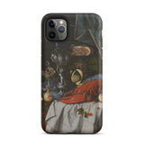 Trompe-l’oeil Breakfast - Gijsbrechts Phone Case, Iphone 11 Pro Max / Matte, Mobile Cases, Toby Leon